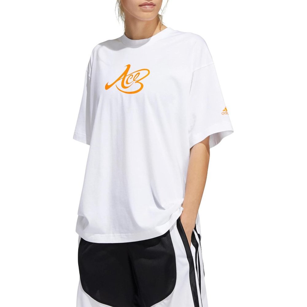 adidas Women's Candace Parker Short Sleeve Graphic T-Shirt NWT